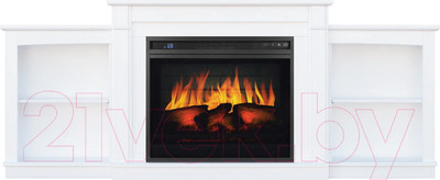 Каминокомплект Смолком Jazz2 V23 + Vision 23 EF LED 3D FX (бьянко белый)