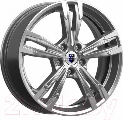 Литой диск K&K Karrera Light 18x7" 5x115мм DIA 70.2мм ET 45мм (Дарк платинум брайт)