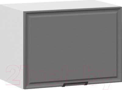 Шкаф под вытяжку ТриЯ Белладжио 1В5Г (белый/софт графит)