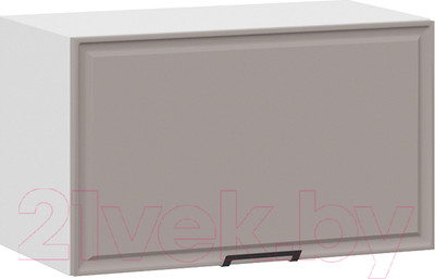 Шкаф под вытяжку ТриЯ Белладжио 1В6Г (белый/софт капучино)