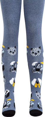 Колготки детские Esli 596 (р. 80-86, темный джинс)