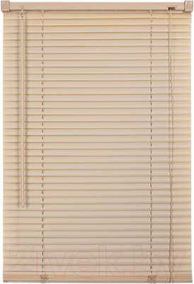Жалюзи горизонтальные LEGRAND ПВХ 100x160 / 48069692 (ваниль)