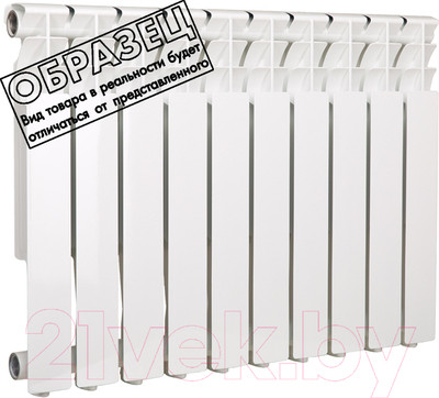 Радиатор алюминиевый Oasis 500/80/4 ЭКО