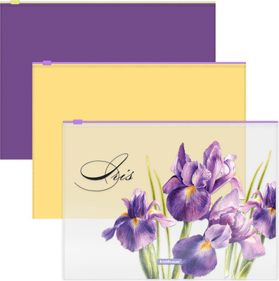 Набор папок Erich Krause Soft Iris / 55123 (3шт, ассорти)