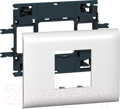 Суппорт для розетки/выключателя Legrand Mosaic 10992