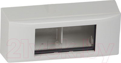 Коробка открытого монтажа Legrand Mosaic Накладная 31613 (белый)