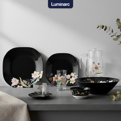 Набор столовой посуды Luminarc Carine Minuet Black / V2710