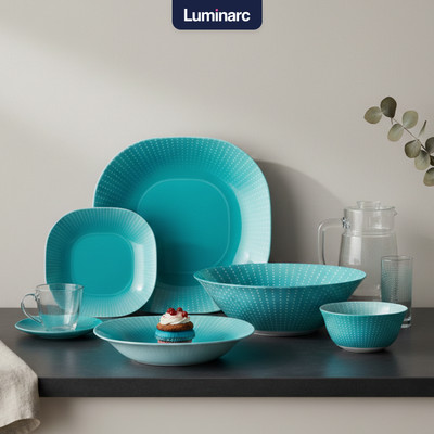 Набор столовой посуды Luminarc Carine Pop Art Turquoise / V2712