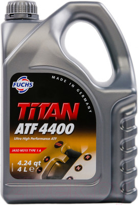 Трансмиссионное масло Fuchs Titan ATF 4400 Dexron 3 / 602045515 (5л, красный)