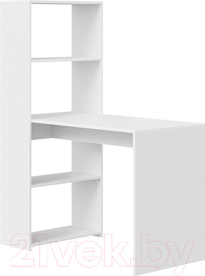 Письменный стол ТриЯ Тип 12 (белый ясень)