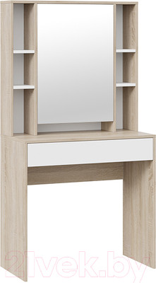 Туалетный столик ТриЯ Салли (дуб сонома/белый ясень)