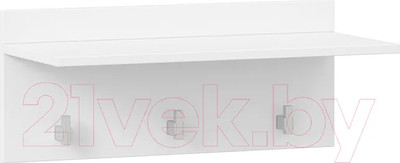 Вешалка для одежды ТриЯ Лайт тип 1 (белый глянец)