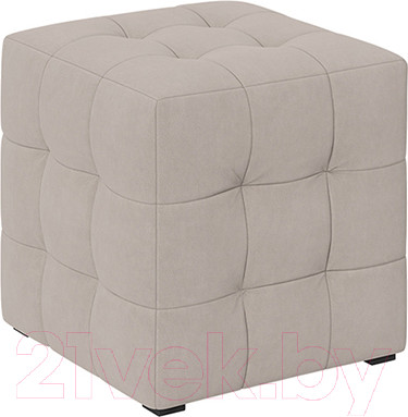 Пуф ТриЯ Тип 1 (велюр мокко светлый)