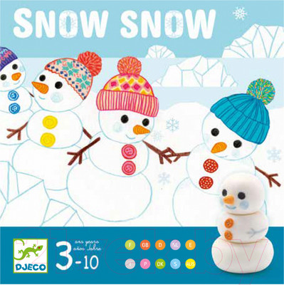 Настольная игра Djeco Снег-снежок / 08492/19