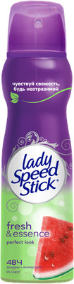 Антиперспирант-спрей Lady Speed Stick Fresh and Essence Perfect Look Арбуз (150мл)