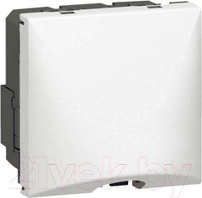 Вывод кабеля Legrand Mosaic 2M 77550 (белый)