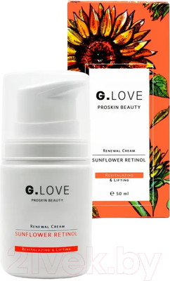 Крем для лица G.Love Renewal Cream Sunflower Retinol Обновляющий (50мл)