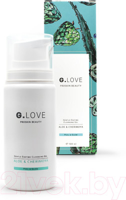 Гель для умывания G.Love Gentle Enzyme Cleansing Gel Aloe&Cherimoya (100мл)