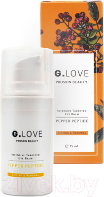 Крем для век G.Love Intensive Targeted Eye Balm Pepper Peptide Против морщин (15мл)
