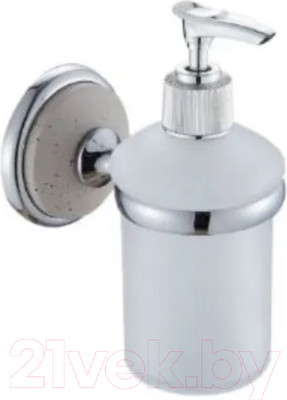 Дозатор для жидкого мыла Ekko E3127 (хром/серый)