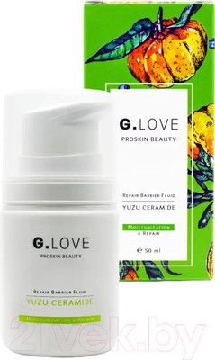 Крем для лица G.Love Repair Barrier Fluid Yuzu Ceramide Барьерный крем-флюид (50мл)