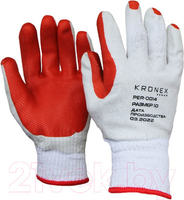 Перчатки защитные Kronex Stark Усиленная резина / PER-0014