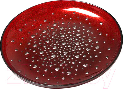 Блюдо Fissman Love Story 13997 (красный)