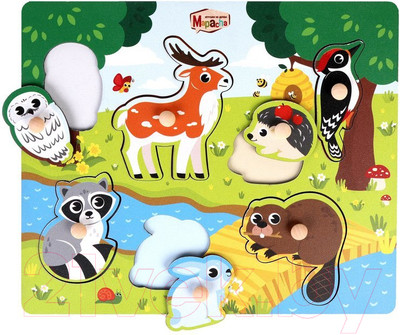 Сортер Mapacha Вкладыши Животные леса / 962004