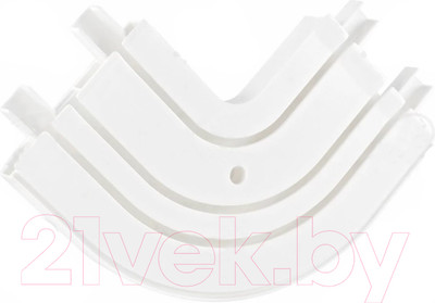 Эркерный соединитель для карниза АС ФОРОС Л Трехрядный внешний / 4812634014089