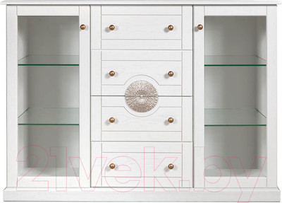 Тумба Гомельдрев Виола ГМ 1485 Дуб (бьянко)