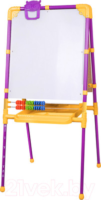 Мольберт детский Brauberg Nika Kids / 238050 (сиреневый)