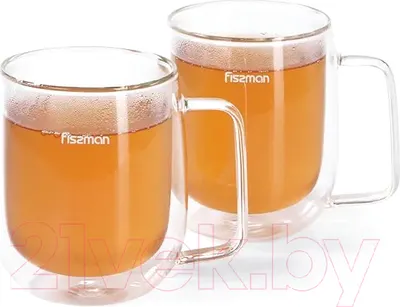 Набор кружек Fissman Lungo / 6442 (2шт)