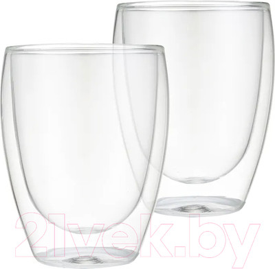 Набор стаканов для горячих напитков Fissman Romano / 6446 (2шт)