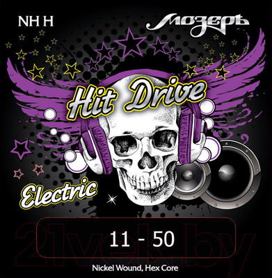 Струны для электрогитары Мозеръ Hit Drive Heavy / NH-H