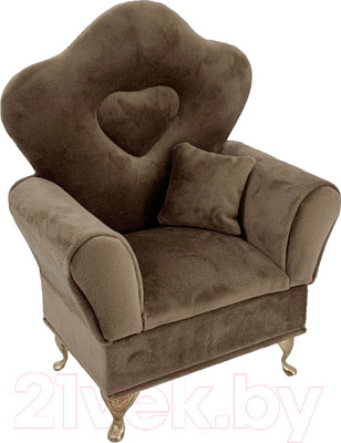 Шкатулка Arya Pretty / 8680943223845 (темно-бежевый)