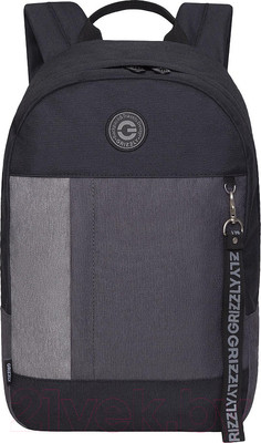 Рюкзак Grizzly RXL-327-3 (черный/серый)