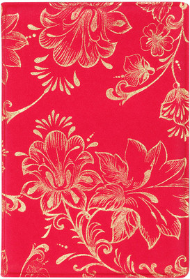 Обложка на паспорт OfficeSpace Blooming / 342744 (малиновый)