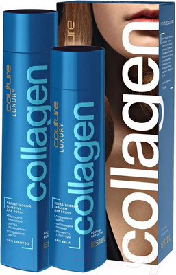 Набор косметики для волос Estel Luxury Collagen Haute Couture Шампунь 300мл+Бальзам 250мл