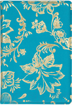 Обложка на паспорт OfficeSpace Blooming / 342743 (бирюзовый)