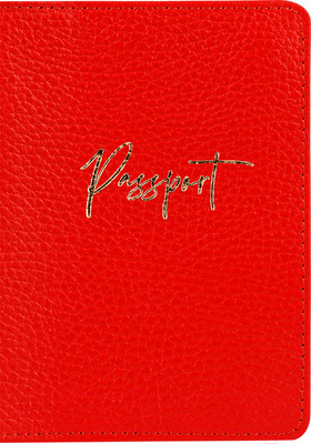 Обложка на паспорт OfficeSpace Naples / 311093 (красный)