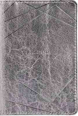 Обложка на паспорт OfficeSpace Silver / 311090 (серебряный)