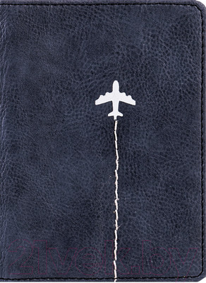 Обложка на паспорт OfficeSpace Travel / 311112 (серый)