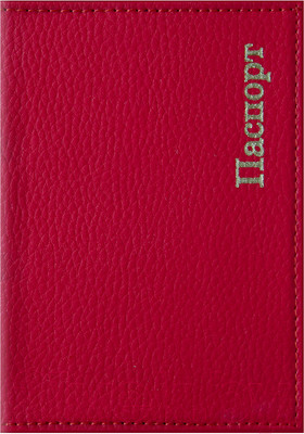 Обложка на паспорт OfficeSpace Комфорт / 254215 (красный)