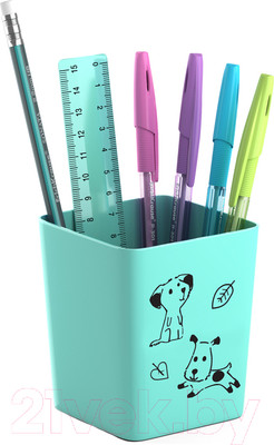 Настольный набор Erich Krause Base. Little Dogs / 57968 (мятный)