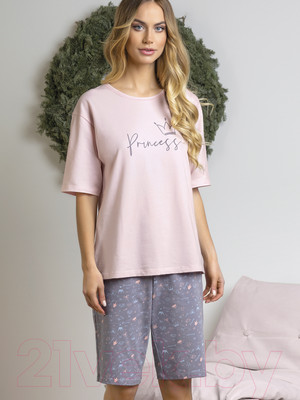 Пижама Verally 393-1 (р.170-88-94, принцесса)