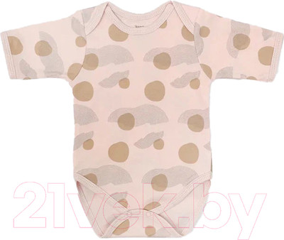 Боди для малышей Rant Hugs And Kisses / HK_PP62-74 (Pattern Pink, р.74)