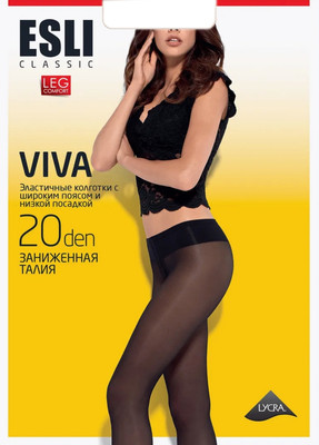 Колготки Esli Viva 20 (р.3, marrone)
