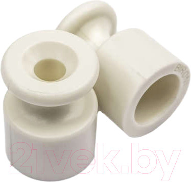 Декоративный изолятор Bironi B1-551-211-100 (100шт, слоновая кость)