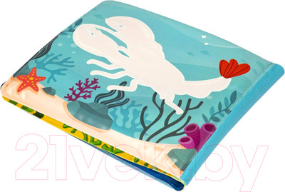 Игрушка для ванной Bondibon Книга для купания. Морские обитатели / ВВ5657