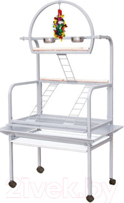 Игровая площадка для птиц MONTANA Cages New Sunlite / K35027 (светло-серый)